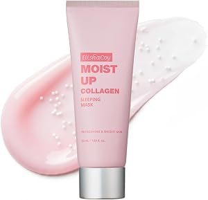 Elishacoy | Moist Up Collagen Sleeping Mask, Overnight Hydrating & Firming Mask, With