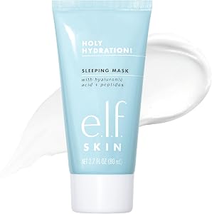 e.l.f. SKIN Holy Hydration! Sleeping Mask, Moisturizing & Plumping Dual-Use Sleep Or R