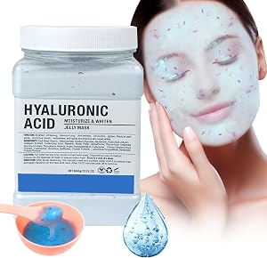 Angeland Jelly Mask for Facials Professional, Hydrating & Moisturizing Peel-Off Natura